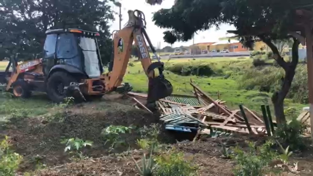 Structure Erected Without the Requisite Approvals Destroyed by&nbsp;DCA