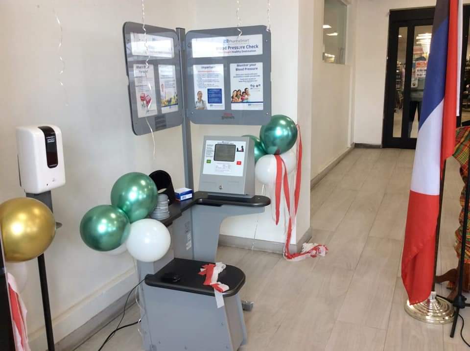 Blood Pressure Kiosk Machine Installed for Public&nbsp;Use