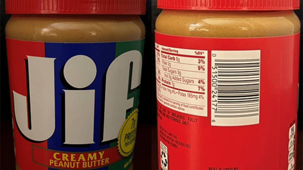 Product Recall: Select Jif® Peanut Butter Products Recalled Due to Potential Salmonella&nbsp;Contamination