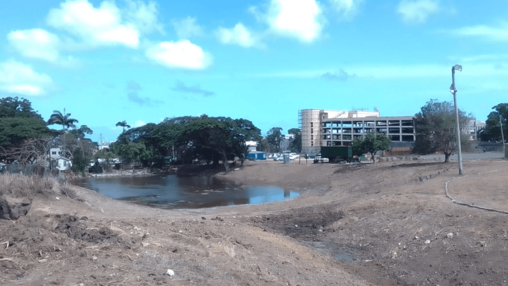 Country Pond Cleaned in Preparation for the Hurricane&nbsp;Season