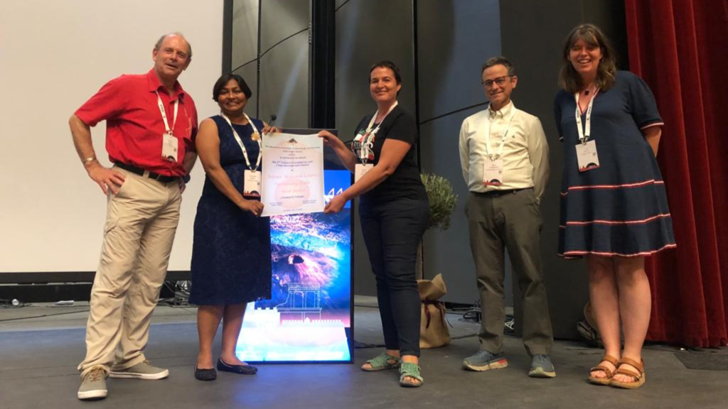 The UWI Seismic Research Centre Cops Global Award for Managing La Soufrière&nbsp;Crisis