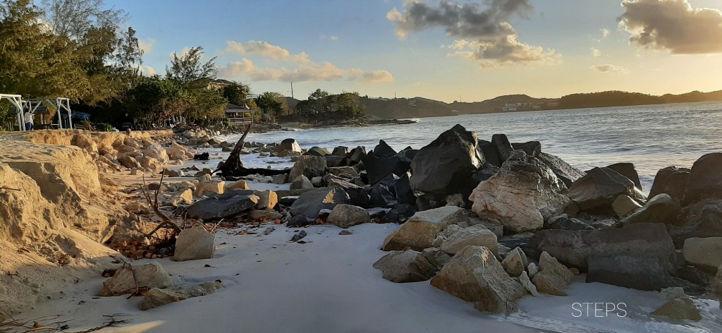 Beach Erosion On Fort James Beach&nbsp;(Antigua)