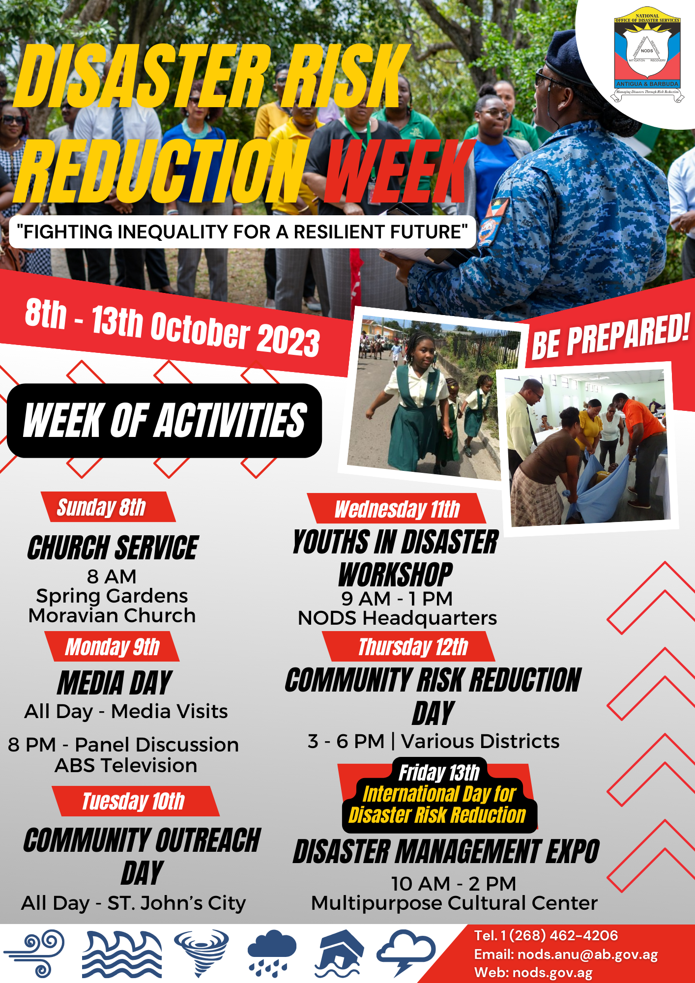 NODS: Observance of Disaster Risk Reduction Week – safety steps