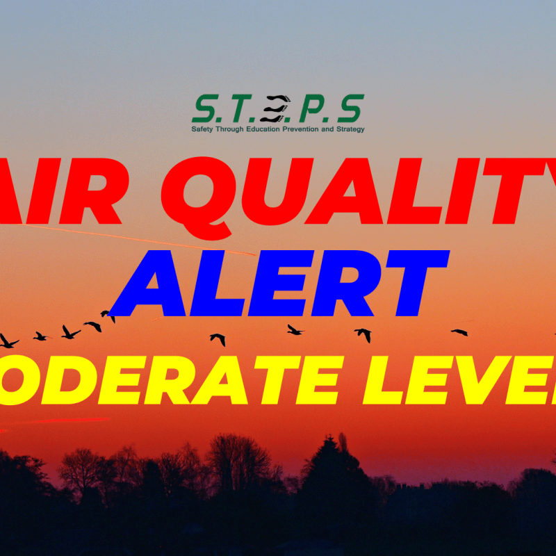 Air Quality Drops To Moderate&nbsp;Levels