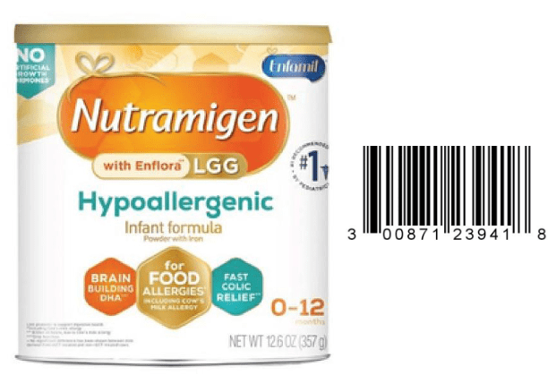 Select Batches of Nutramigen Hypoallergenic Infant Formula Powder&nbsp;Recalled