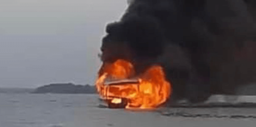 GUYANA: Nine Persons Rescued As Fire Engulfs Water&nbsp;Ambulance