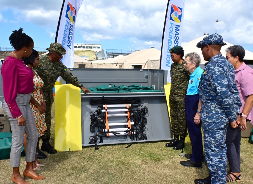 BARBADOS: Field Medical Team Receives Equipment Donation From Massy&nbsp;Foundation