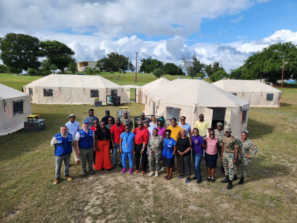 U.N. Officials And Members Of The SIDS4 Conference Organising Team Tour Medical&nbsp;Post
