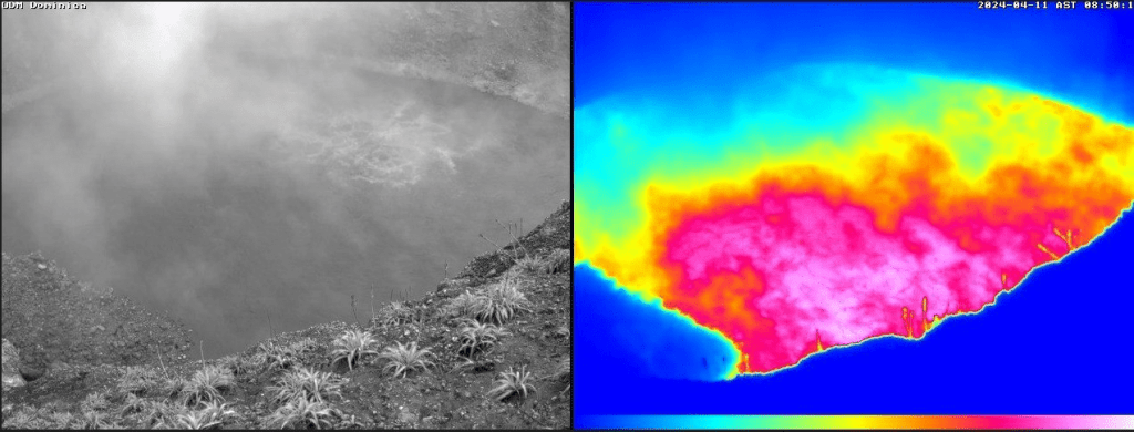DOMINICA: Water Level At The Boiling Lake Returns To Near-Normal&nbsp;Conditions