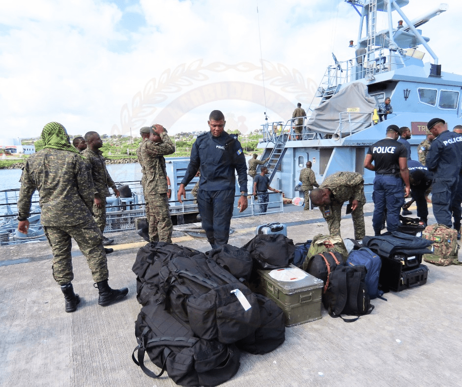 Regional Law Enforcement Personnel Arrive In Antigua For&nbsp;SIDS4