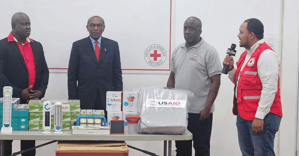 USAID Donates Disaster Relief Supplies To Red&nbsp;Cross