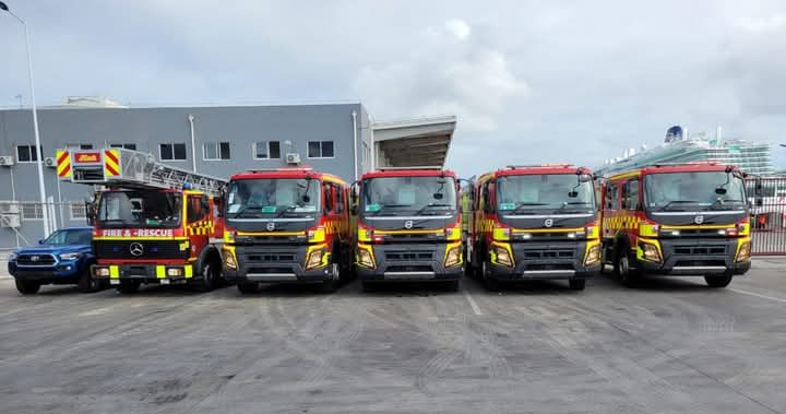 Five New Fire Appliances Arrive To Bolster Fire Department&nbsp;Fleet