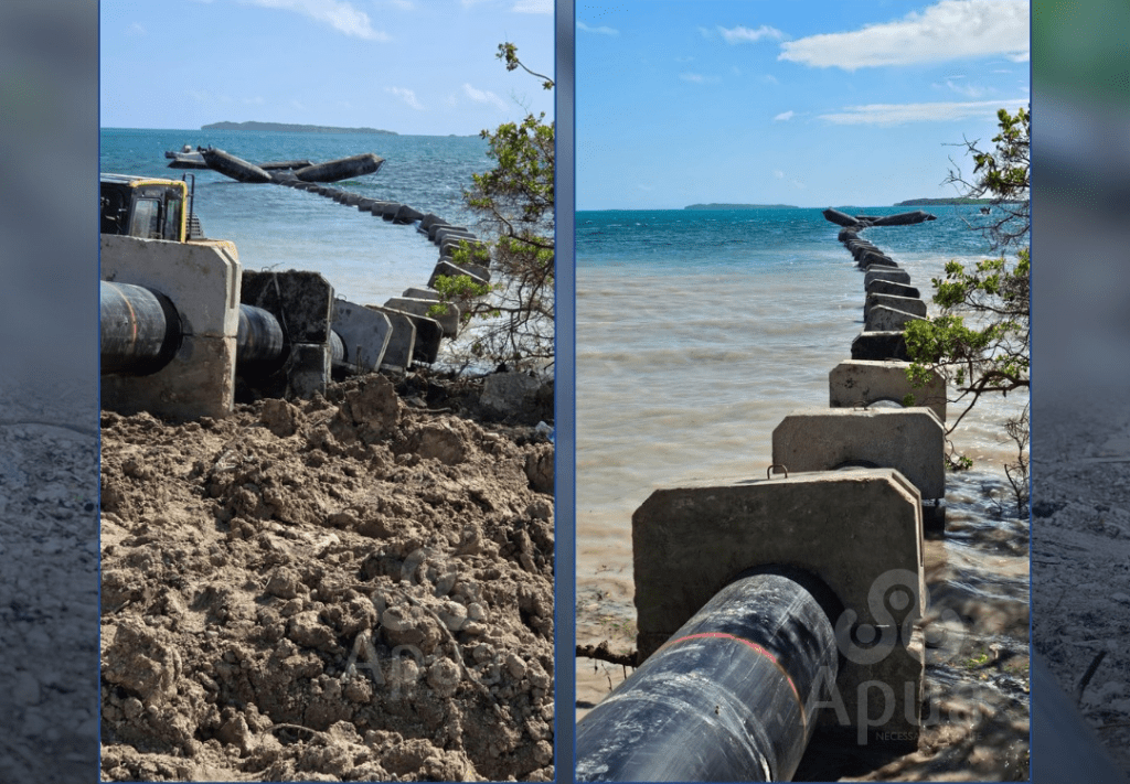 General Public And Marine Operators Urged To Maintain Safe Distance From R.O. Plant Intake&nbsp;Line