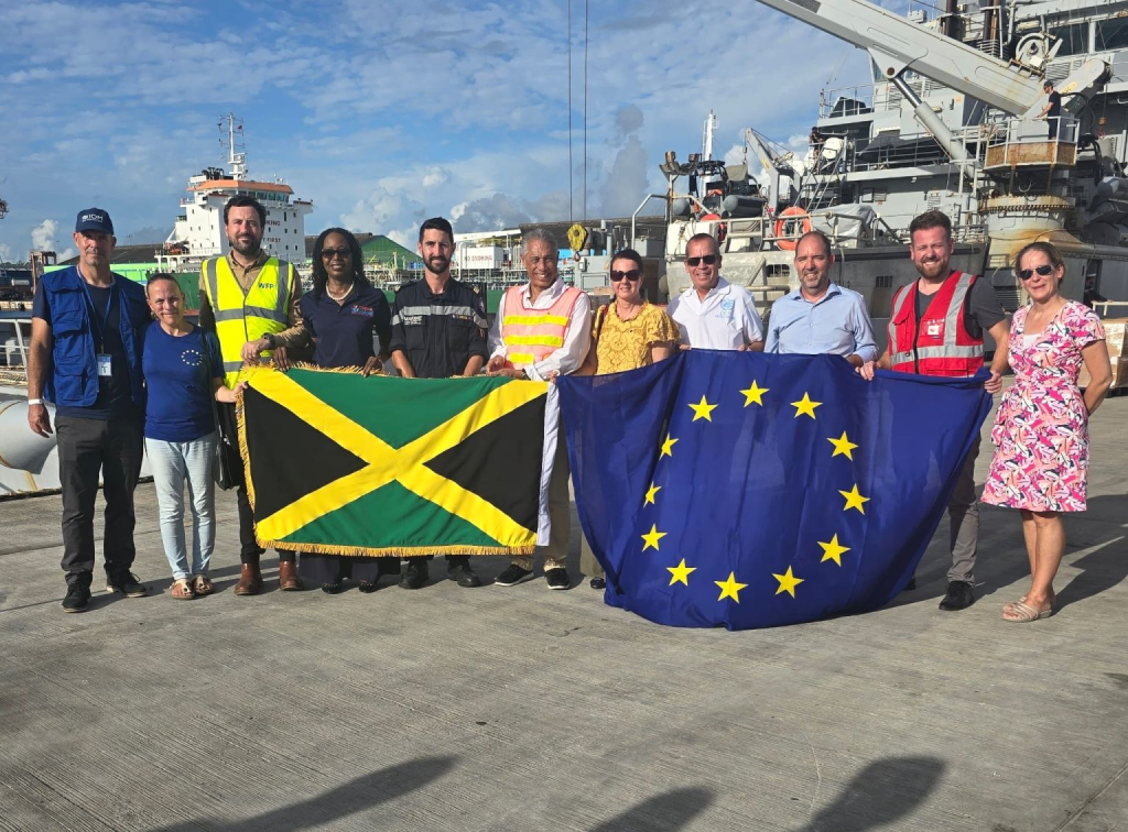 Relief Items From The Regional Caribbean Logistics Hub Prepared For&nbsp;Shipment