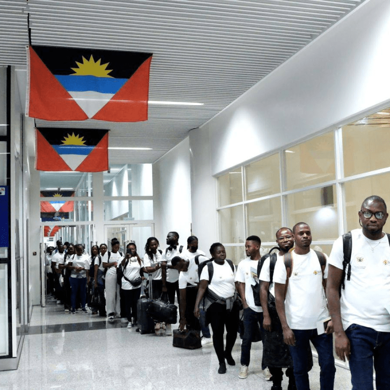 Over One Hundred Nurses Arrived In Antigua And Barbuda From&nbsp;Ghana