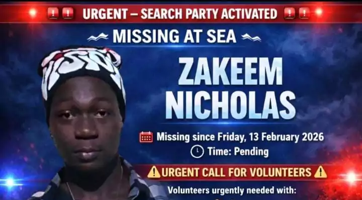 MISSING: 19-Year-Old Zakeem Nicholas Of&nbsp;Seatons