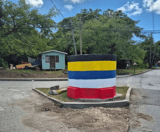 Historic Water Tank In Liberta Restored